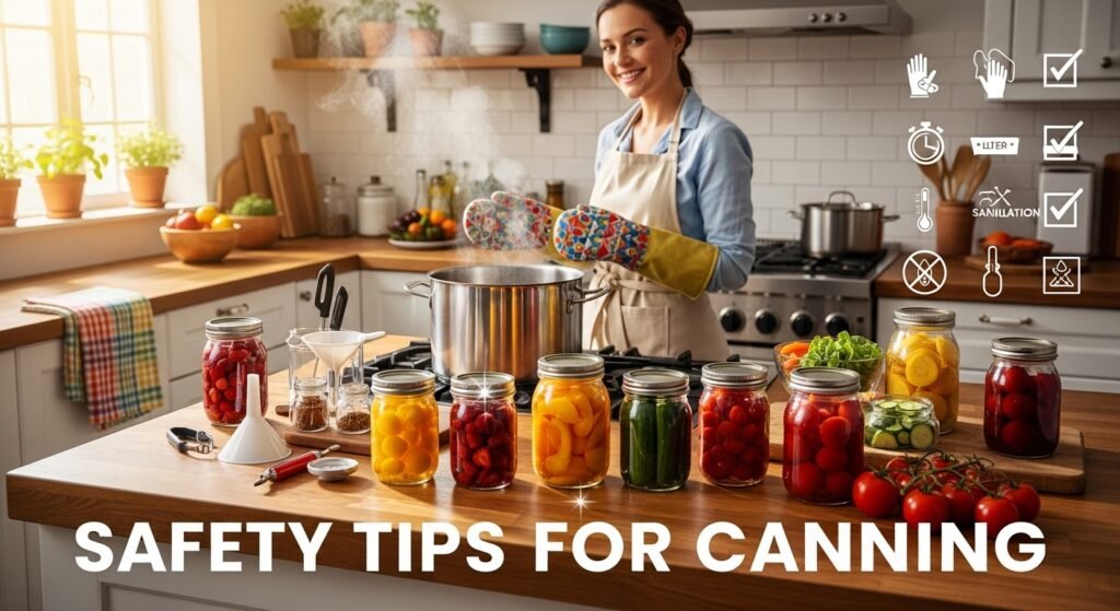 Safety Tips for Canning