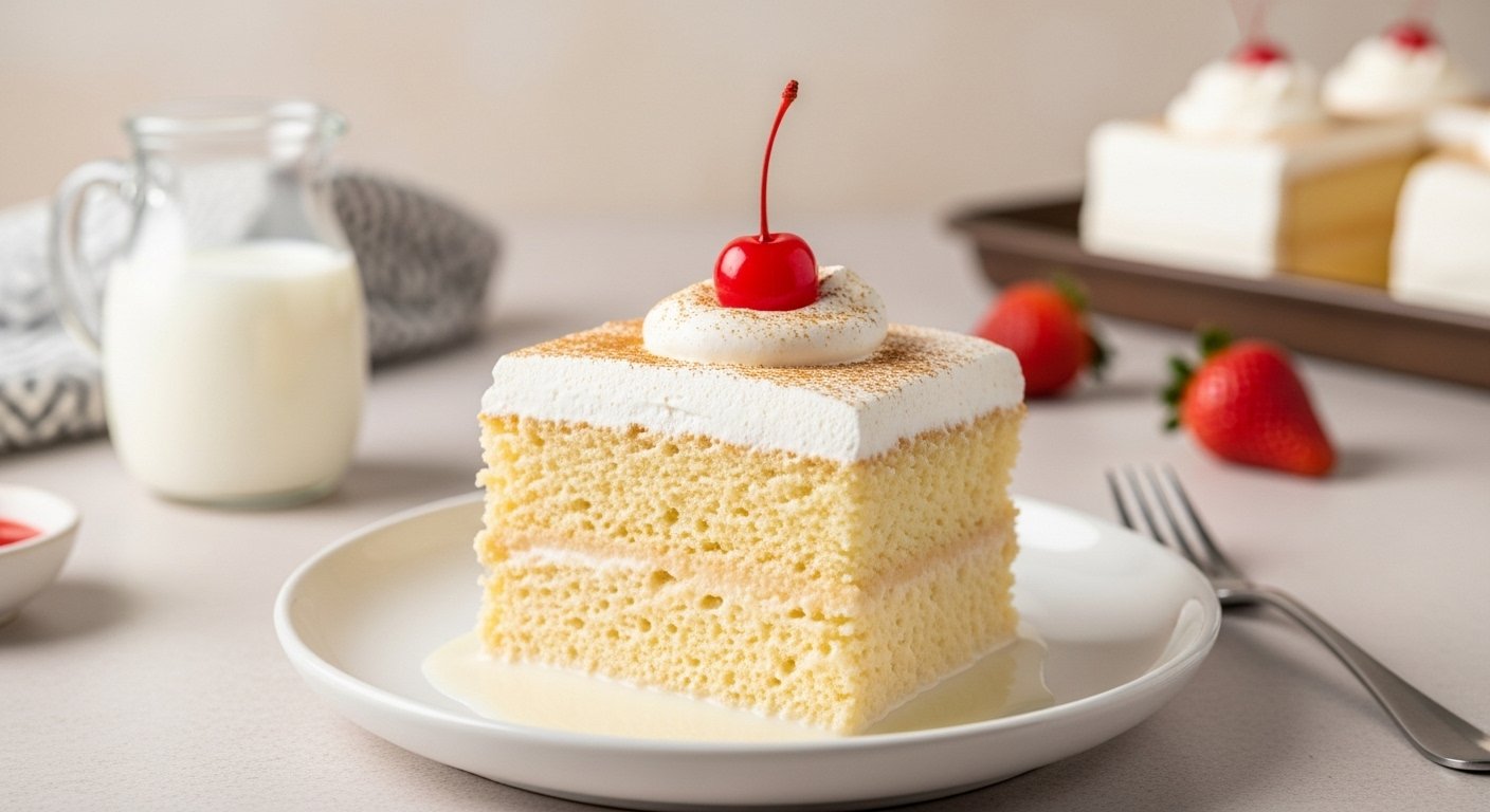 Tres Leches Cake Recipe with Cake Mix