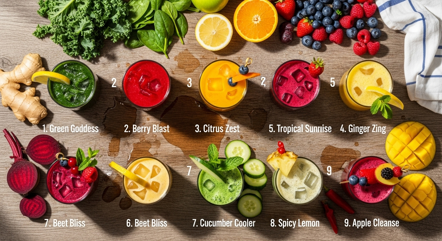 9 Detox Juice Recipes