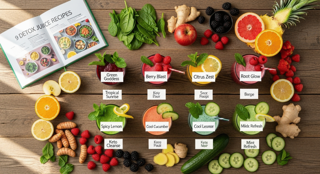 9 Detox Juice Recipes for a Fresh Start