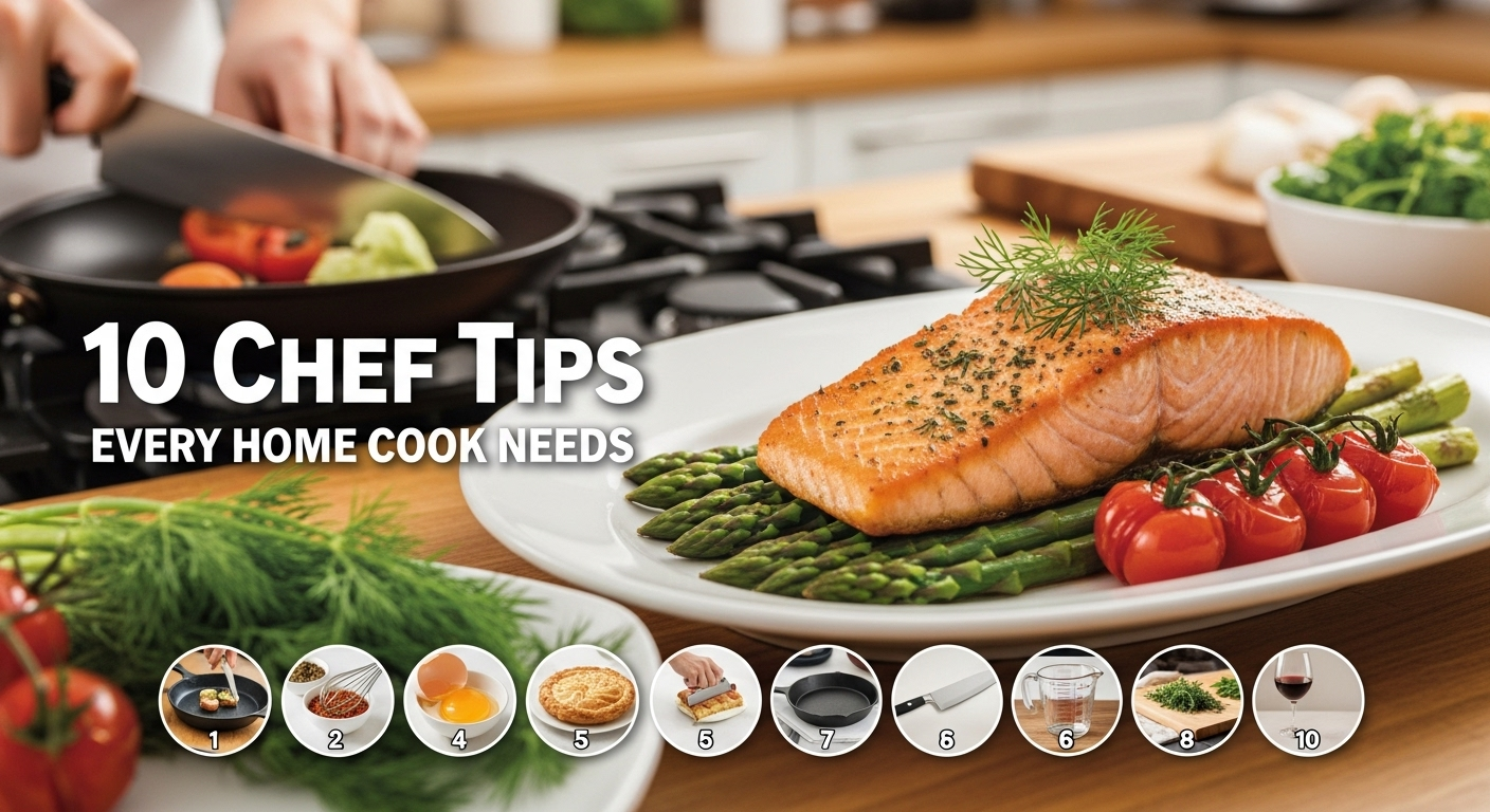 10 Chef Tips Every Home Cook Needs