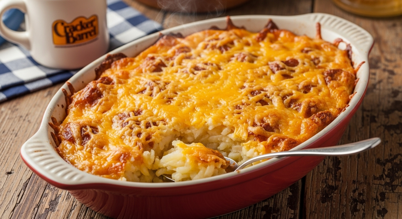 Hashbrown Casserole from Cracker Barrel Style