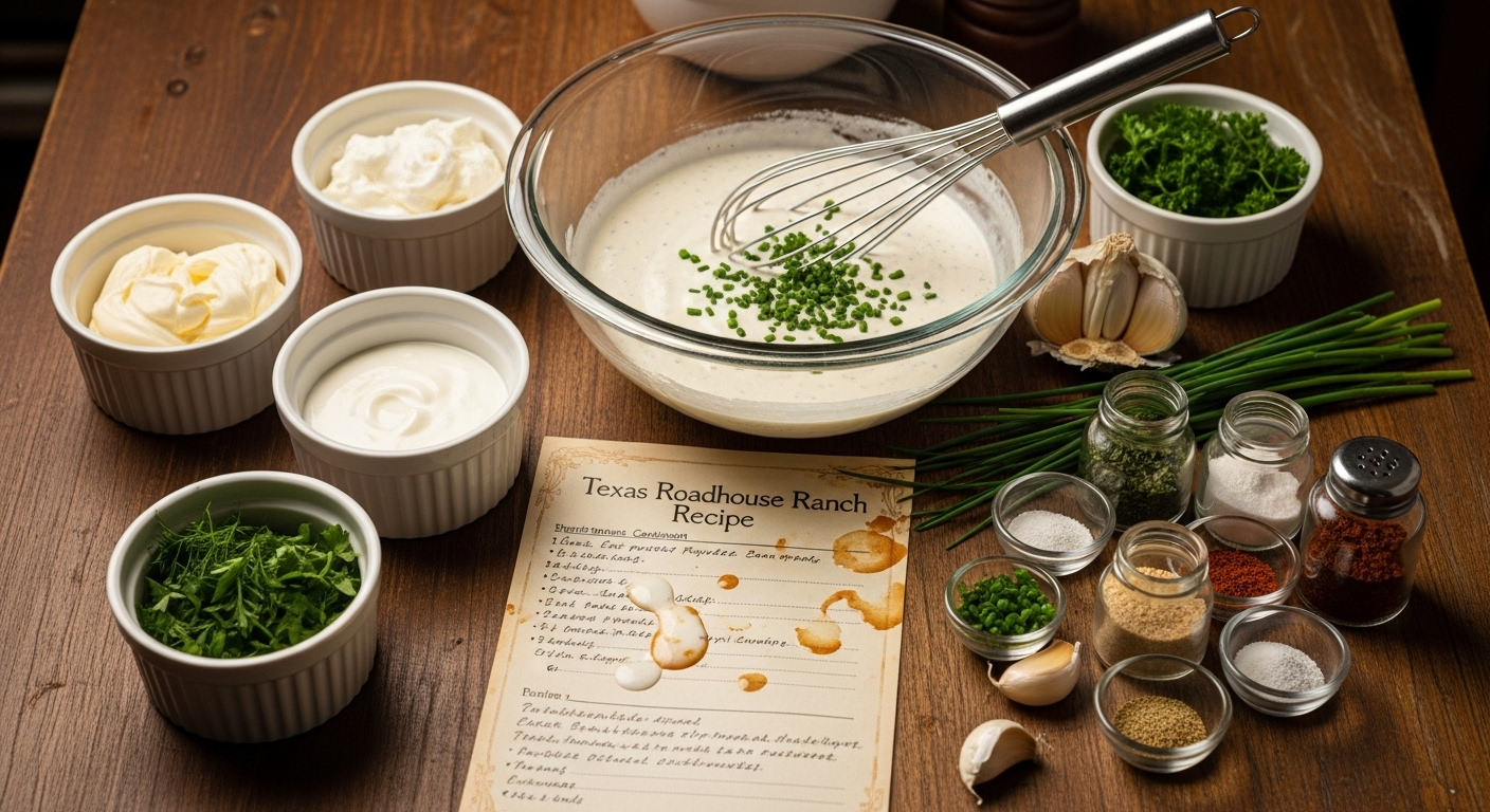 Homemade Texas Roadhouse Ranch Recipe