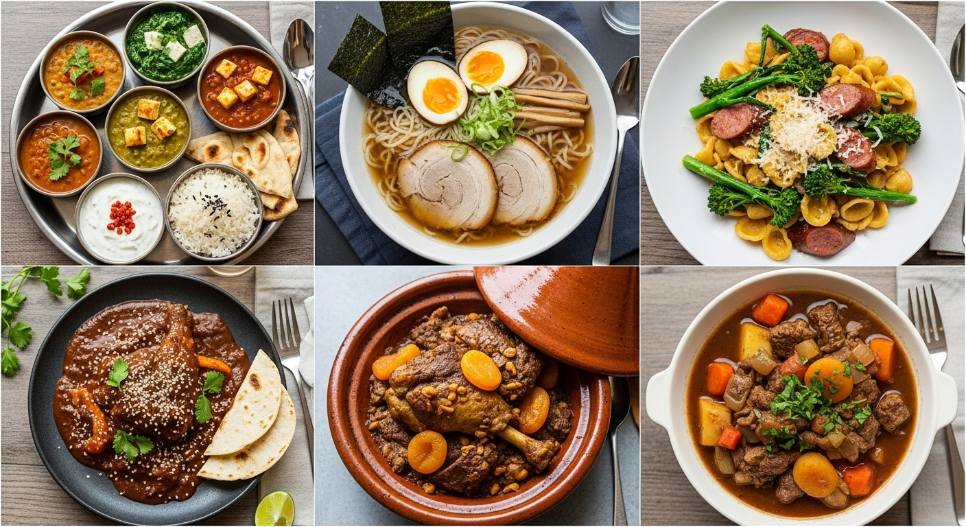 6 Hearty Dishes Inspired by Global Traditions