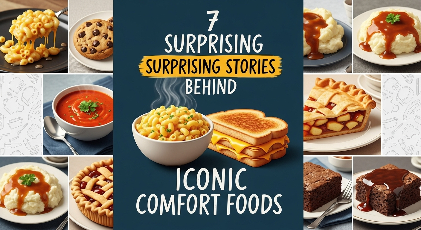 7 Surprising Stories Behind Iconic Comfort Foods