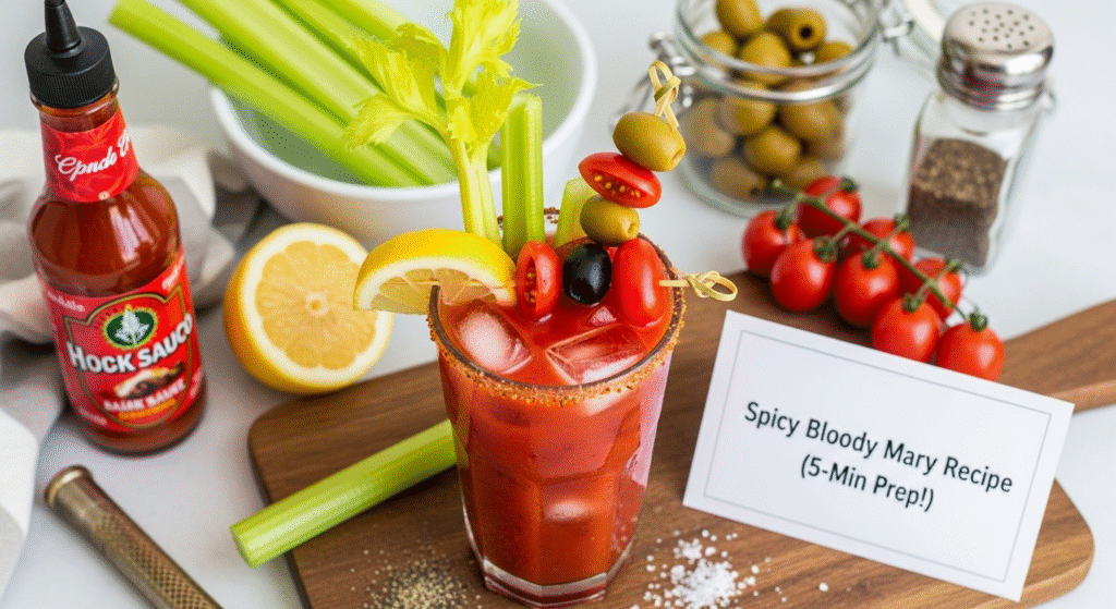 Spicy Bloody Mary Recipe (5-Min Prep!)
