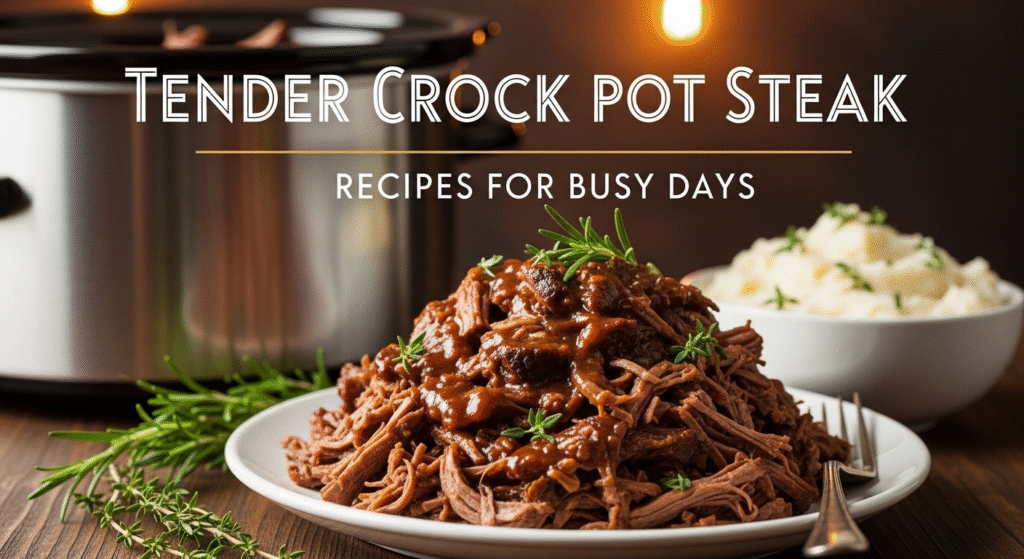 Tender Crock Pot Steak Recipes