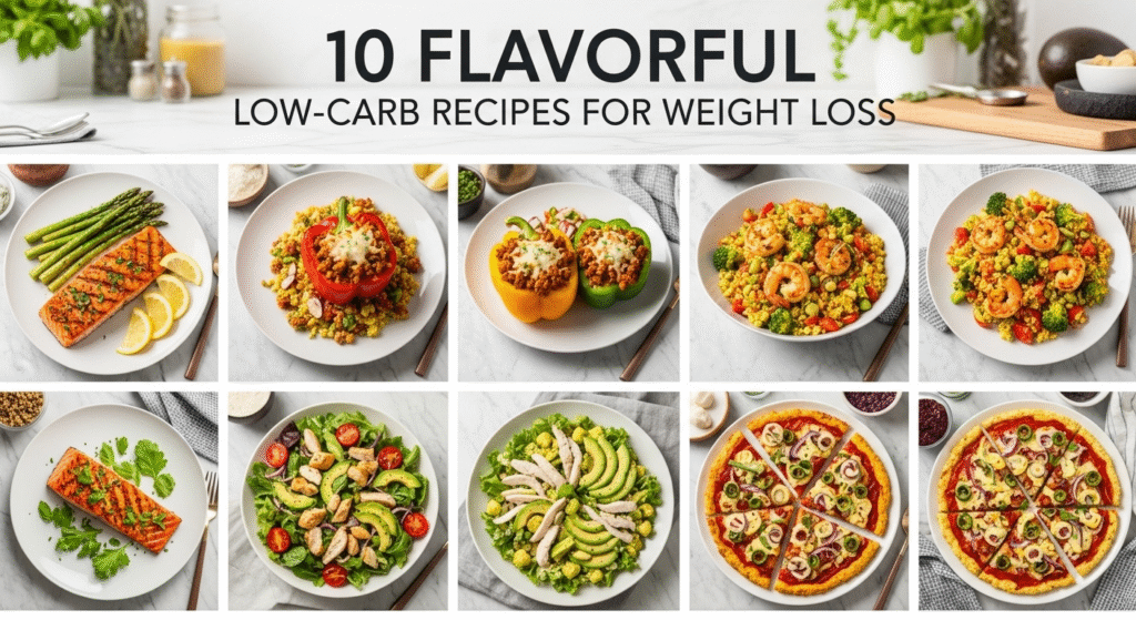 10 Flavorful Low-Carb Recipes for Weight Loss
