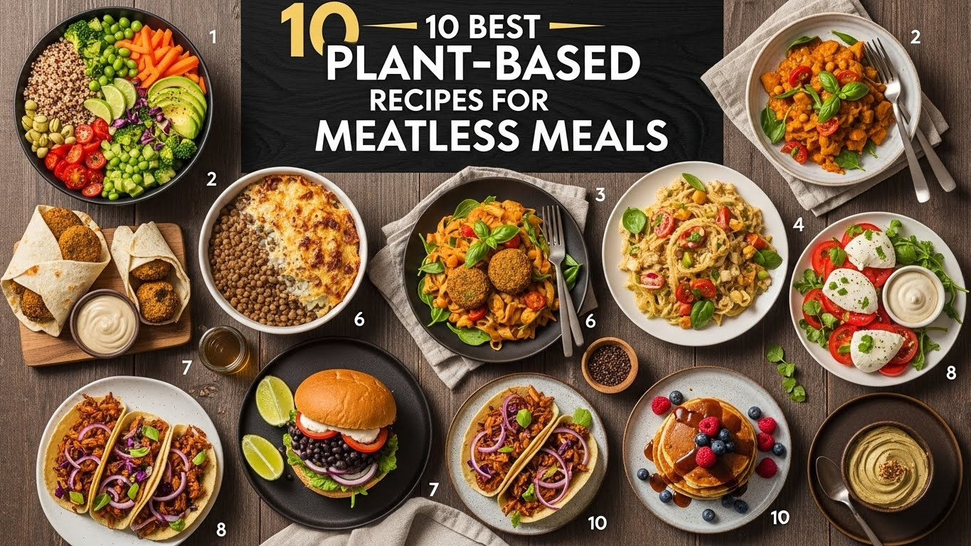 10 Best Plant-Based Recipes for Meatless Mondays