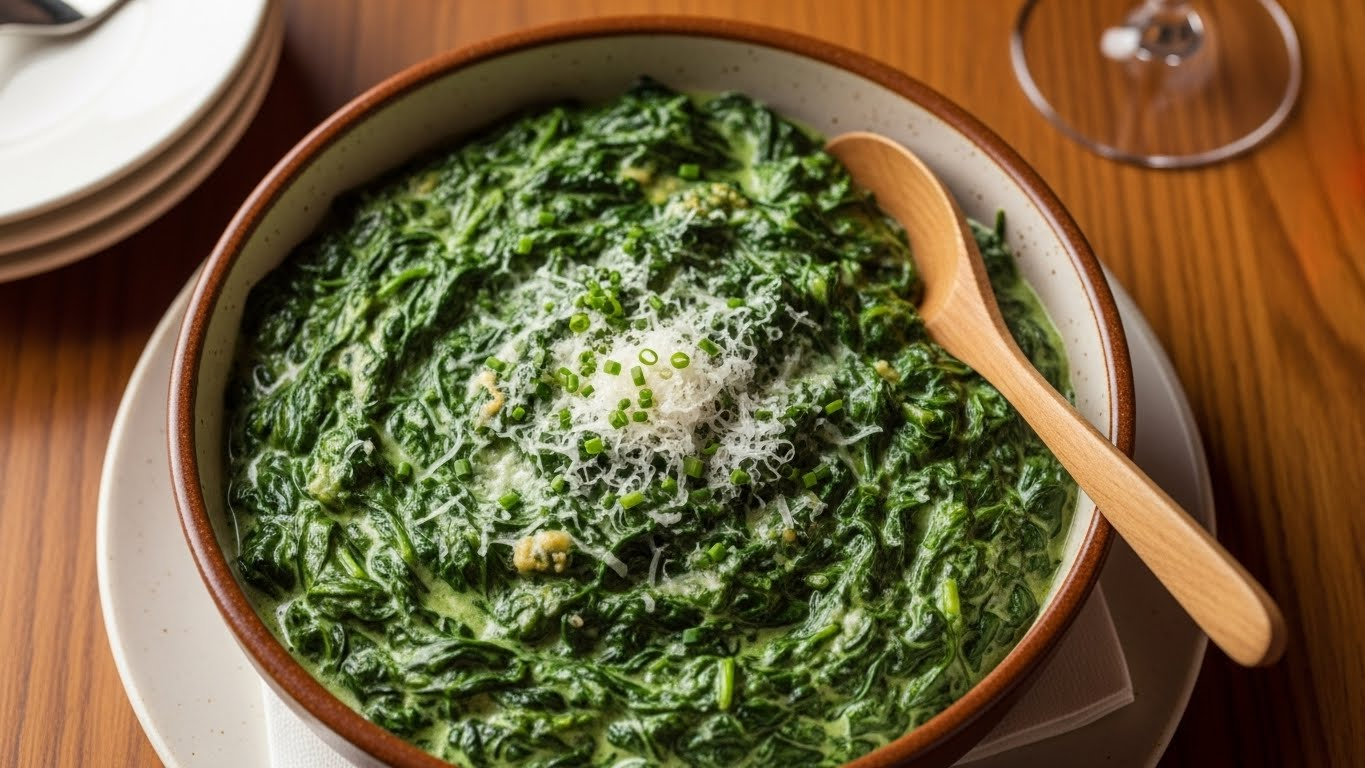 Ruth Chris Creamed Spinach Recipe