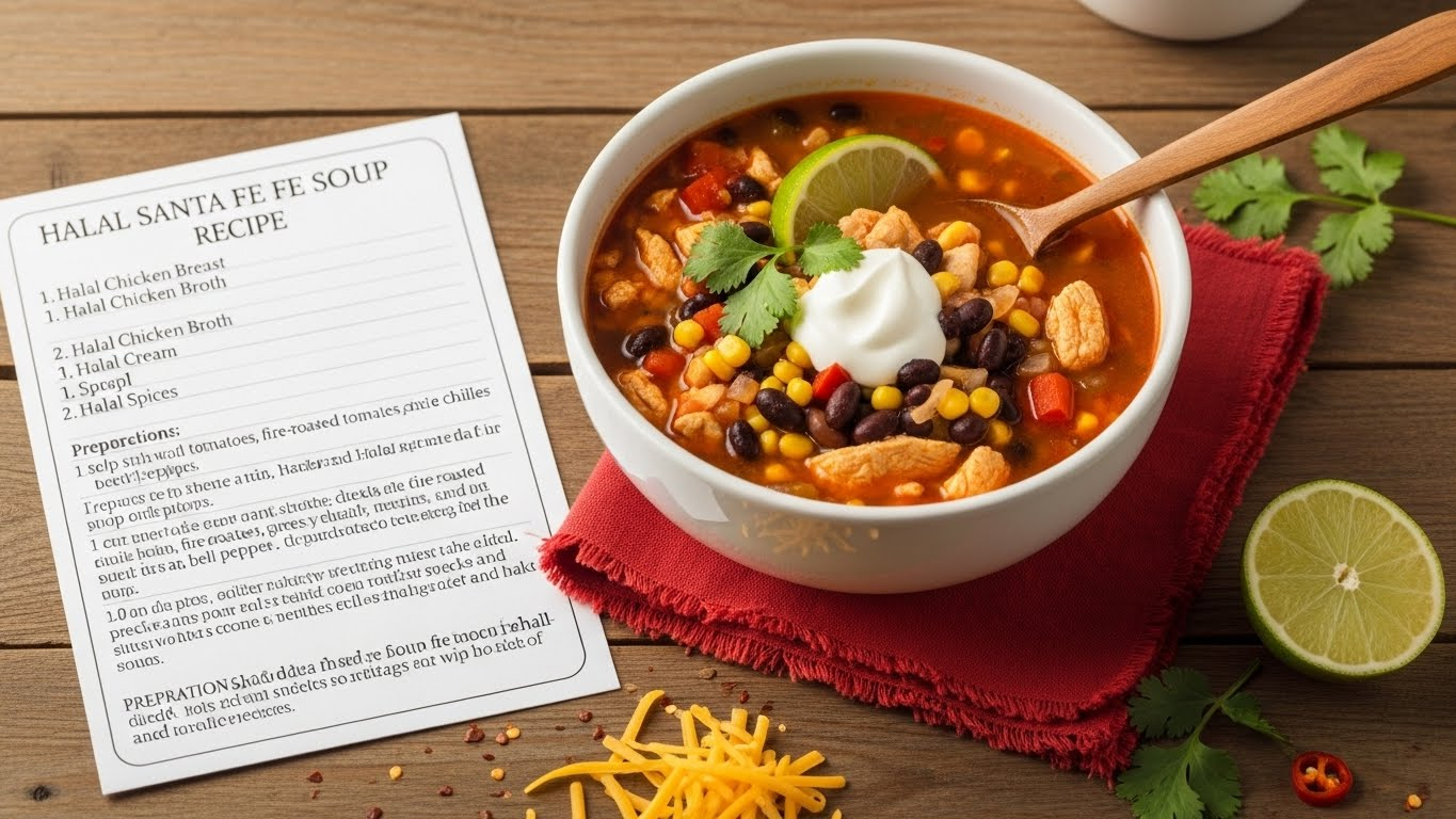 Halal Santa Fe Soup Recipe