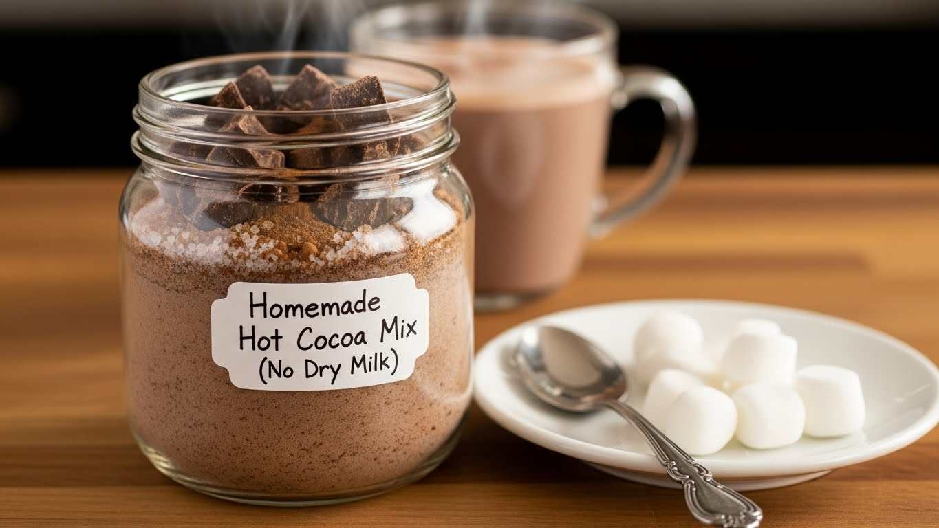 Homemade Hot Cocoa Mix Without Dry Milk