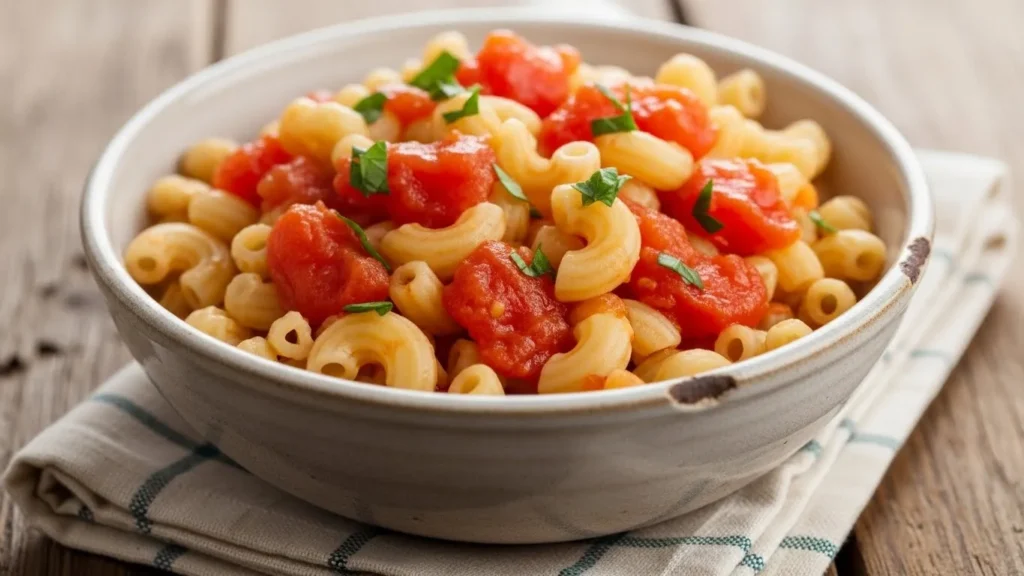 What Is Macaroni and Tomatoes?