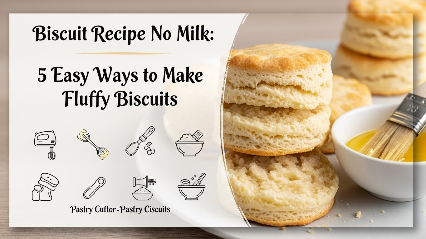 Biscuit Recipe No Milk