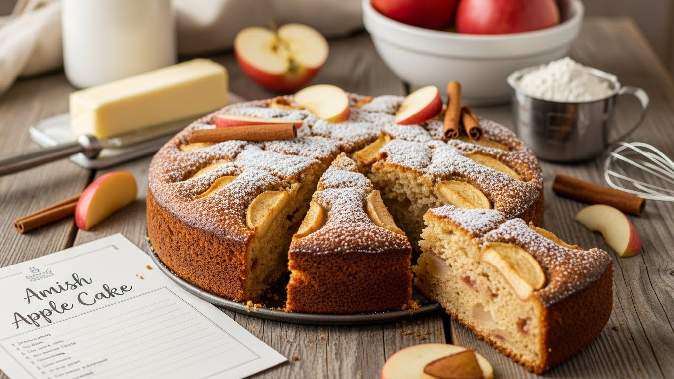 Amish Apple Cake: Recipe for Home Bakers