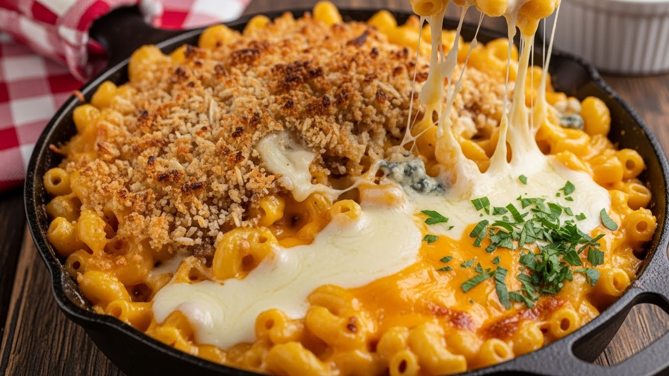 5-Cheese Baked Mac and Cheese